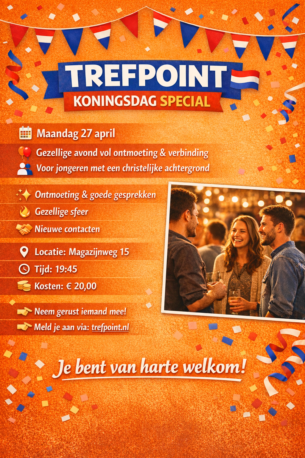 27 April D.V. | Alphen a/d Rijn | Puzzelen borrels